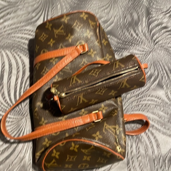 Louis Vuitton Monogram Papillon Bag with Pouch - Picture 10 of 15
